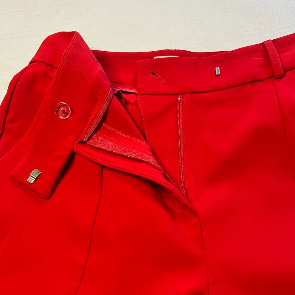 LITA‎ by Ciara Military Suit Pant Color Lipstick Red Size Large - Picture 6 of 12